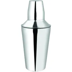 METRO Professional Cocktail Shaker ISC, Edelstahl 18/8, Ø 8.4 x 26 cm, 750 ml, silber
