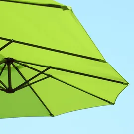 Outsunny Doppelsonnenschirm 455 x 265 cm Grün