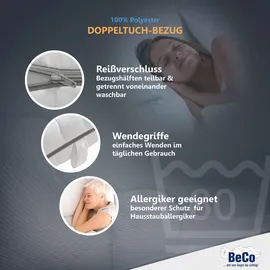 Beco Nightstyle Visko, Stiftung Warentest „GUT“ getestet, 180 x 200 cm, 17 cm H3, (80 - 120 kg), Visco,