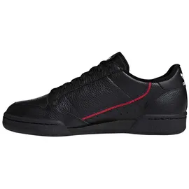 Adidas Continental 80 Core Black / Scarlet / Collegiate Navy 38 2/3