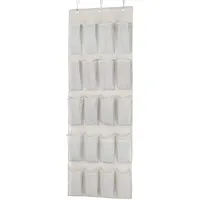 Amazon Basics Schuhaufbewahrung 20 Taschen 1-tlg. grau