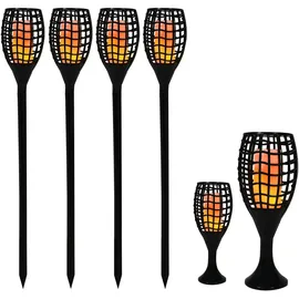 Starlyf Solarleuchte schwarz 1er Set