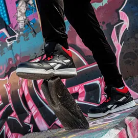 Reebok Work S3 SRC ESD 40 Sicherheits-Sneaker, Schwarz und Rot, schwarz/rot