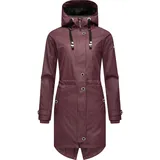 Navahoo Damen Jacke, Rainy Flower L rot L