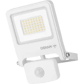 Osram ENDURA FLOOD PC 30W LED-Fluter mit Sensor, 3000K warmweiß, 3000 Lumen, IP44 weißes Flutlicht IR-Sensor, Lux-Einstellung 2-1000