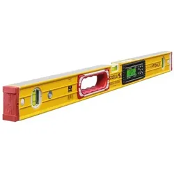 Elektronik-Wasserwaage TECH electronic 196 IP65, 81cm, inklusive Tasche - gelb