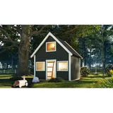 Karibu Spielhaus Kalle terragrau