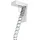 DOLLE Bodentreppe clickFIX vario 90x70 cm Aluminium 239-266 cm