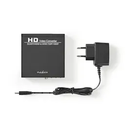 Nedis HDMI Converter SCART Buchse HDMIT Ausgang - 1x 3.5 mm Audio Out / 1x Digital Audio 1-Weg 108, Video Converter
