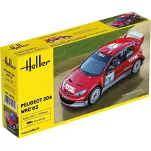 Heller 80113 - Peugeot 206 WRC'03 mehrfarbig 1:43