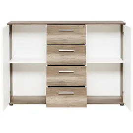 Finori Sideboard 120 x 85 x 35 cm Eiche