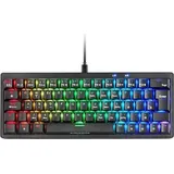 Mars Gaming Mkminipro Gaming-tastatur Spanisch - Black / Blue