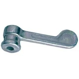 GSG Baubeschläge Vorreiber Nr. 8316 16 mm Untersatz hell verzinkt