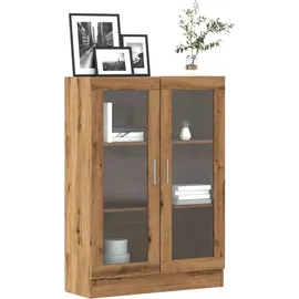 vidaXL Bücherschrank Holzwerkstoff 82,5x30,5x115 cm Braun