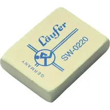 Laufer Radiergummi 48x36x10 mm Weiß