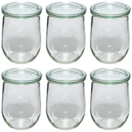Weck Tulpenform-Glas 1062ml 6er Pack