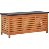Gartenbox Eukalyptus Massivholz Kissenbox Auflagenbox Box Gartentruhe neu