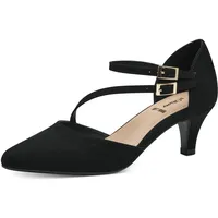 S.Oliver Riemchenpumps für Damen, schwarz, Gr. 40 EU