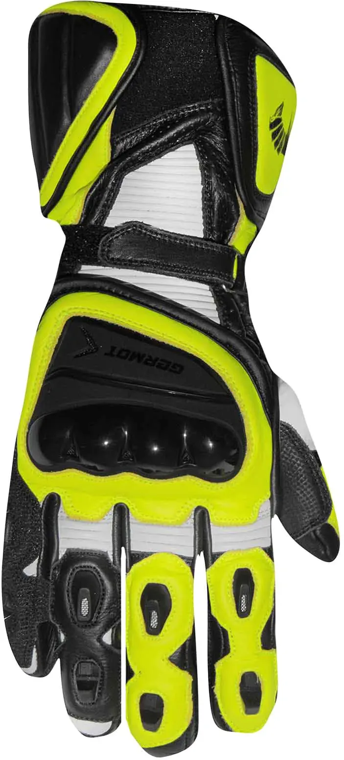 Germot Supersport 2, Gants - Noir/Jaune - 12