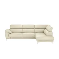 Max Schelling Ecksofa  Vita , creme , Maße (cm): B: 293 T: 209.0
