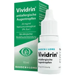 Vividrin antiallergische Augentropfen 10 ml