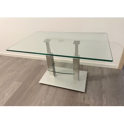 Glastisch höhenverstellbar