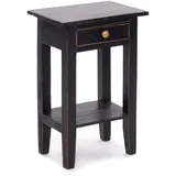 DESIGN DELIGHTS Nachtschrank PLANTA 34 x 52 x 24 cm Schwarz
