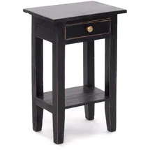 DESIGN DELIGHTS Nachtschrank PLANTA 34 x 52 x 24 cm Schwarz