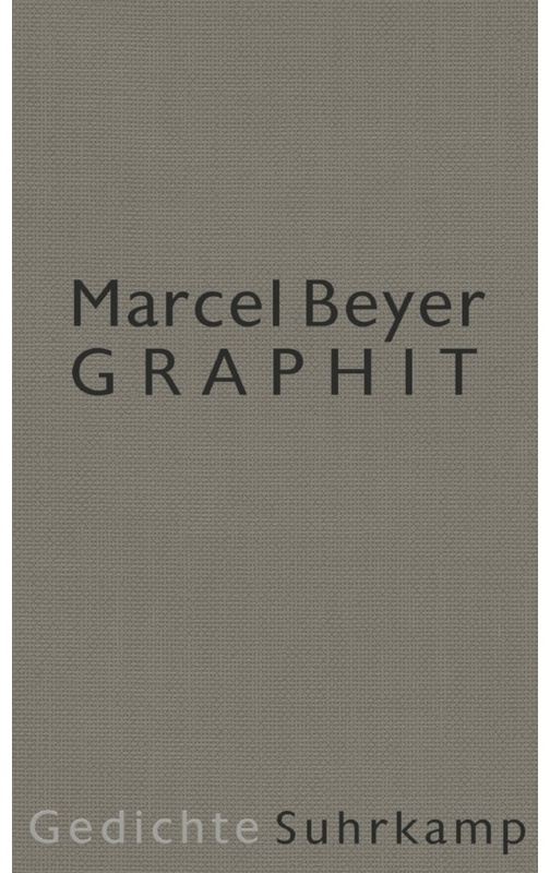 Graphit - Marcel Beyer, Gebunden