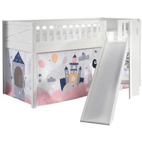Vipack Spielbett Scott Princess ca. 90x200 cm Kiefer Weiß