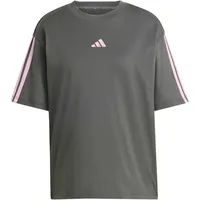adidas T-Shirt Damen Grau/Blau 34/36