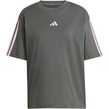adidas T-Shirt Damen Grau/Blau 34/36