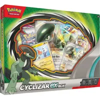 Pokémon TCG: Cyclizar ex Box (2 Folien-Promokarten, 1 Folien-Oversize-Karte und 4 Booster-Packs)
