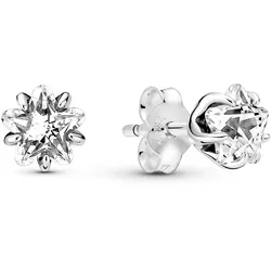 Pandora 290023C01 Damen-Ohrringe Himmlisch Funkelnder Stern Silber