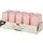Papstar Stumpenkerze 9 x 4 cm 10 St. altrosa