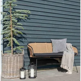 House Nordic Caor Aufbewahrungskorb 50 x 50 x 50 cm Braun