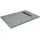 Marwell Duschelement 80 x120 x 4 cm befliesbar Silber