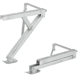 PRO PLUS ProPlus 361510 ausziehbare Eckstütze, rechts vorne/links hinten am Anhänger, 600 kg, 460 mm