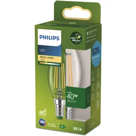 Philips LED-Lampe B35 Candle 2,3W E14 warmweiß 1 St.