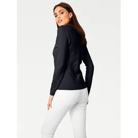Heine V-Pullover Blau 34