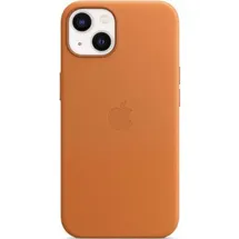 Apple iPhone 13 Leder Case mit MagSafe goldbraun