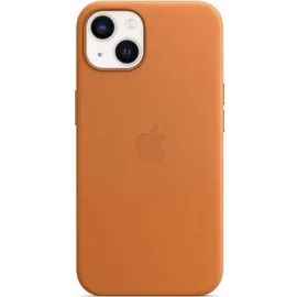 Apple iPhone 13 Leder Case mit MagSafe goldbraun