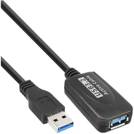 InLine USB-A auf USB-A 5 m Schwarz