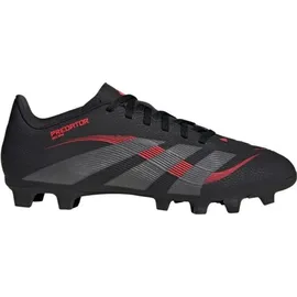adidas Predator Club FG/MG Herren Core Black/Grey Four/Lucid Red 44 2/3