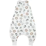 Meyco Baby Schlafsack-Overall Animal Weiß 92