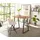 Stolkom Barhocker SOFIA drehbar 180 ° Metall 2er Set  Hellbeige/Schwarz