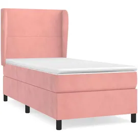 vidaXL Boxspringbett 100 x 200 cm Rosa