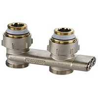 Simplex Umlenkstück D1/50 mit selbstdichtenden Nippeln, Durchgang, G3/4i x
