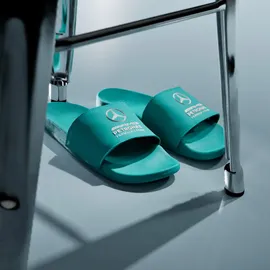 adidas Adilette Comfort MER Cyanblau/Weiß 43