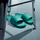 adidas Adilette Comfort MER Cyanblau/Weiß 43